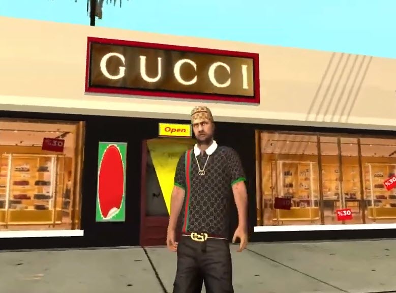 GTA San Andreas Yeni Kıyafet Hilesi 2020 Gucci Mağazası
