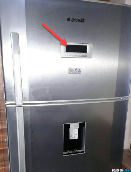 Arçelik buzdolabı dijital ekran arızası