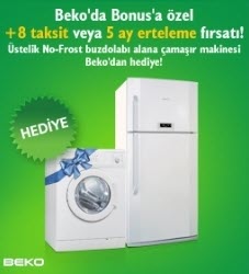 Beko buzdolabı alana çamaşır makinesi hediye kampanyası 2020